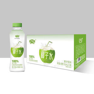 中博椰子水100%果汁含量饮料饮品厂家招商350ml