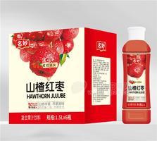 名妙 山楂红枣复合果汁饮料