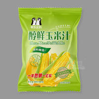 快樂(lè)企鵝醇香玉米汁甜香絲滑廠家招商袋裝