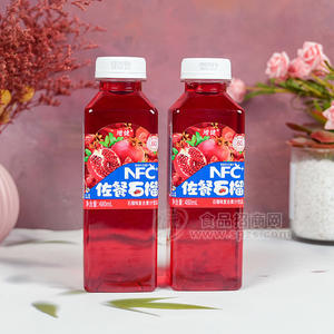 增健NFC佐餐石榴味60%含量复合果汁饮料480ml