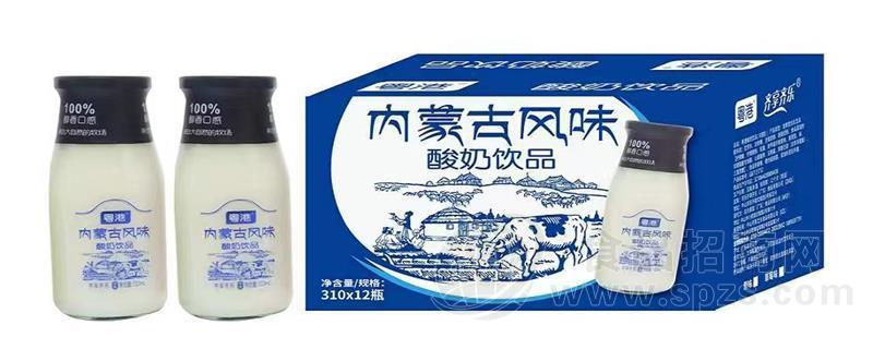 粤港内蒙古风味酸奶饮品310g