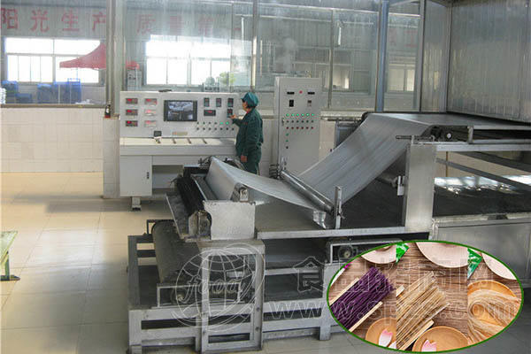 粉条加工设备机械化程度高 丽星水晶粉丝机封闭式加工环保卫生