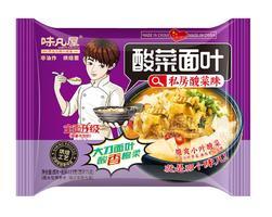 酸菜味酸汤面叶