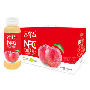振宇红苹果汁280ml12瓶