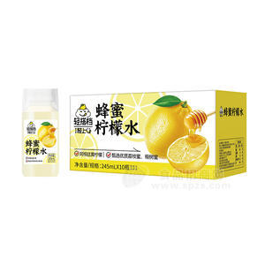 轻上蜂蜜柠檬水饮料245ml