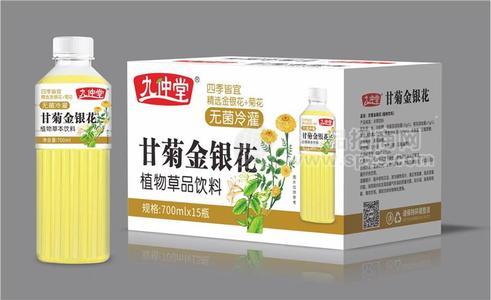 九仲堂菊花金銀花700ML大學生創(chuàng)業(yè)廠家直銷