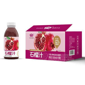 中博石榴汁果汁饮料500ml