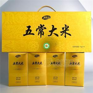 情系農(nóng)有機(jī)五常大米禮盒1kg*4