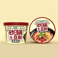 惠天然砂锅两掺土豆粉麻辣味