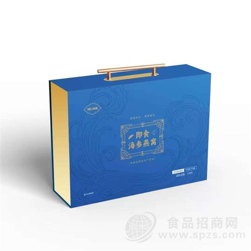酷儿食品即食海参燕窝礼盒装150g*6罐