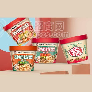 柠小薯砂锅拉面方便食品