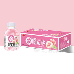 中博嚼喝蜜桃复合果汁饮料320ml