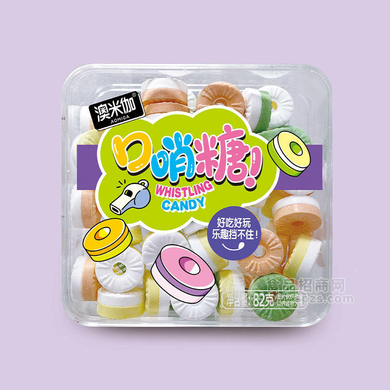 澳米伽口哨糖82g