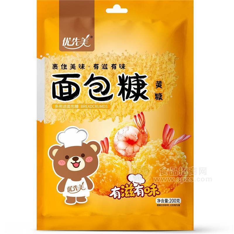 优先美黄糠面包糠 200g