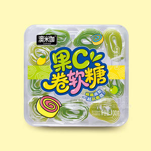 澳米伽果C卷软糖苹果+柠檬味100g