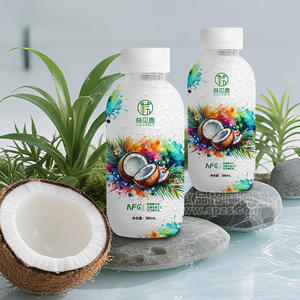 林见鹿椰汁NFC无菌冷罐饮品饮料厂家招商380ml