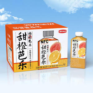 优全出品甜橙芭乐果汁饮料450ml