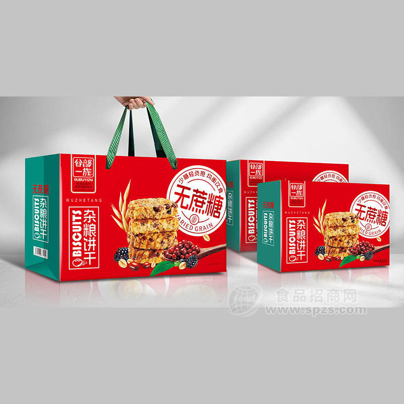 谷部一族杂粮饼干烘焙食品
