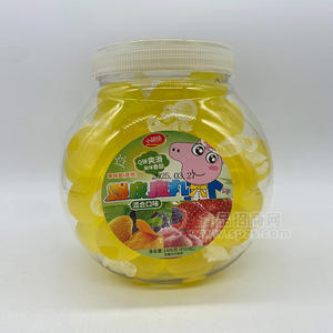 小萌俠爆皮魔丸芒果味糖果1400g