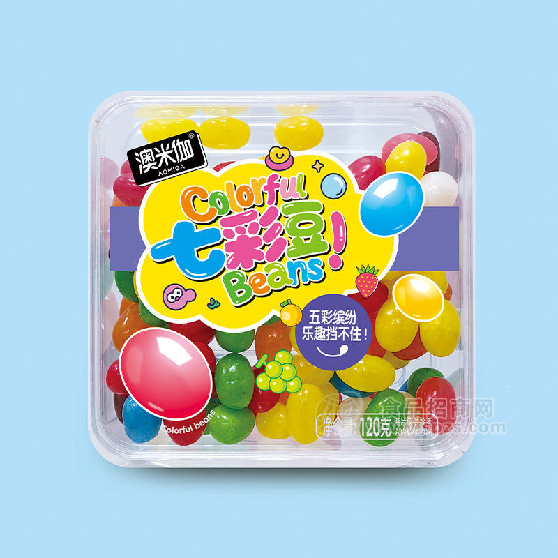 澳米伽七彩豆糖果120g
