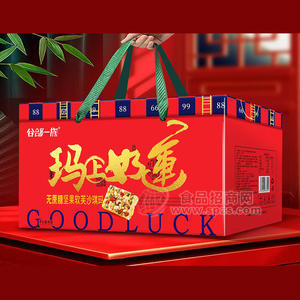 谷部一族无蔗糖坚果软芙沙琪玛