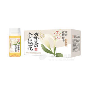 小轻甘金银花凉茶植物饮料245ml