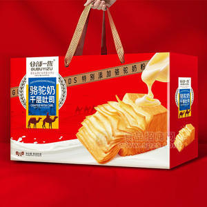 谷部一族骆驼奶千层吐司烘焙食品