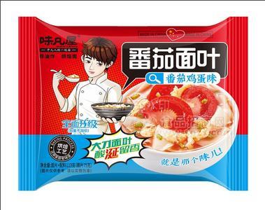 番茄鸡蛋味番茄面叶方便速食