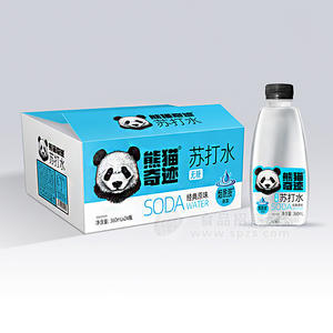 熊猫奇迹苏打水原味饮料360ml
