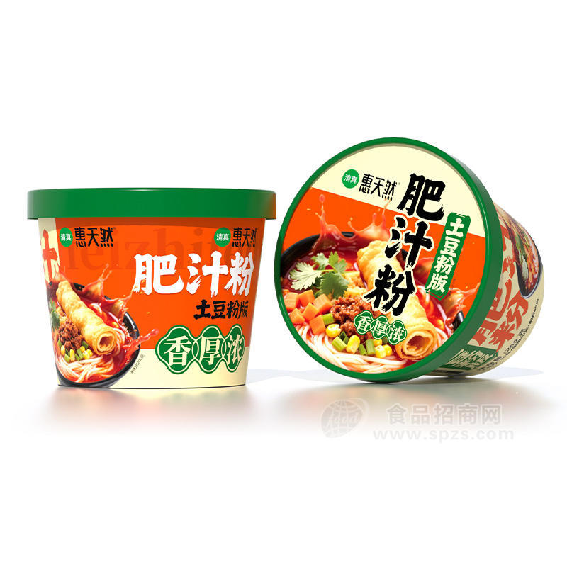 惠天然肥汁粉土豆粉方便食品