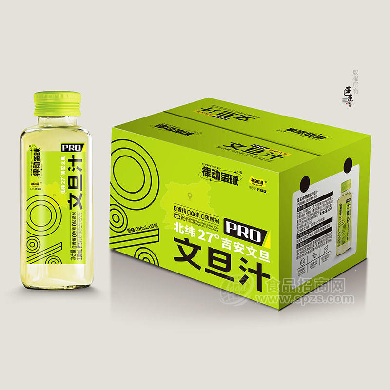 律动星球文旦汁果汁饮料310ml