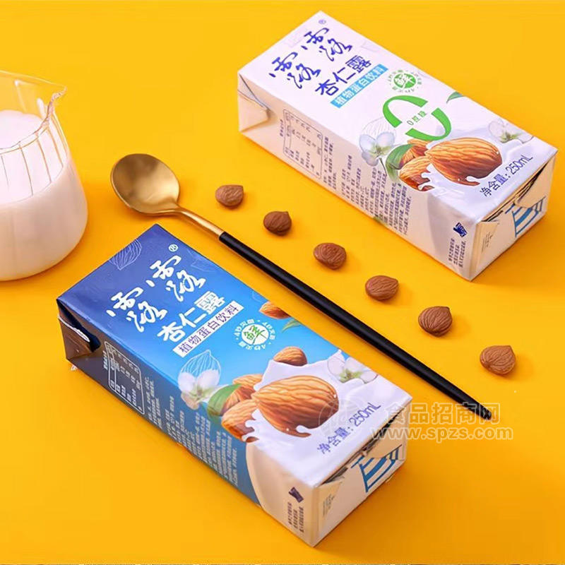 露露杏仁露植物蛋白饮料250ml