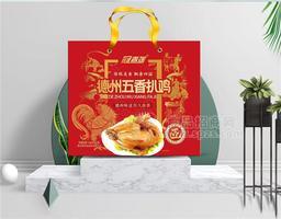 冠香莲德州五香扒鸡熟食制品1.0kg
