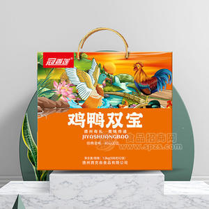 冠香莲鸡鸭双宝熟食制品1kg