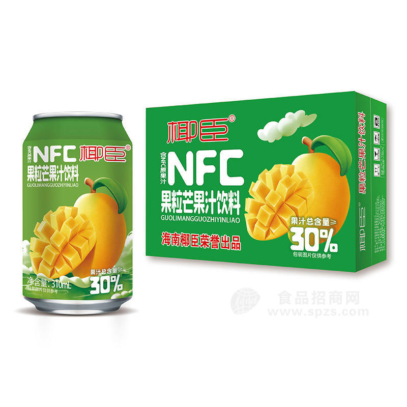 椰臣果粒芒果汁饮料310ml