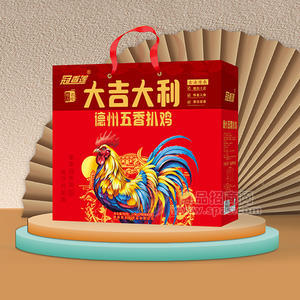 冠香莲德州五香扒鸡熟食制品