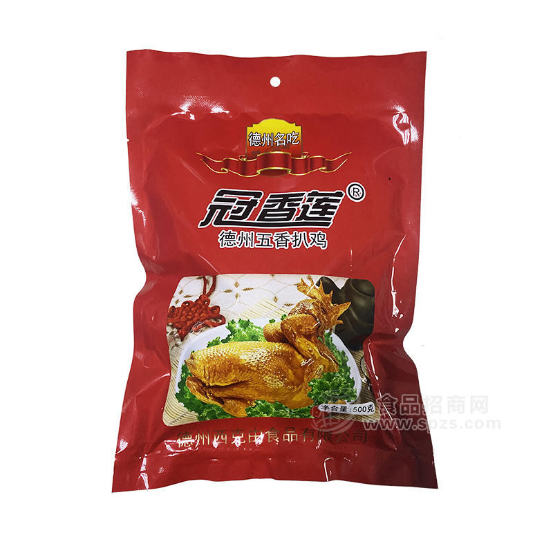 冠香莲德州五香扒鸡肉制品熟食500g 