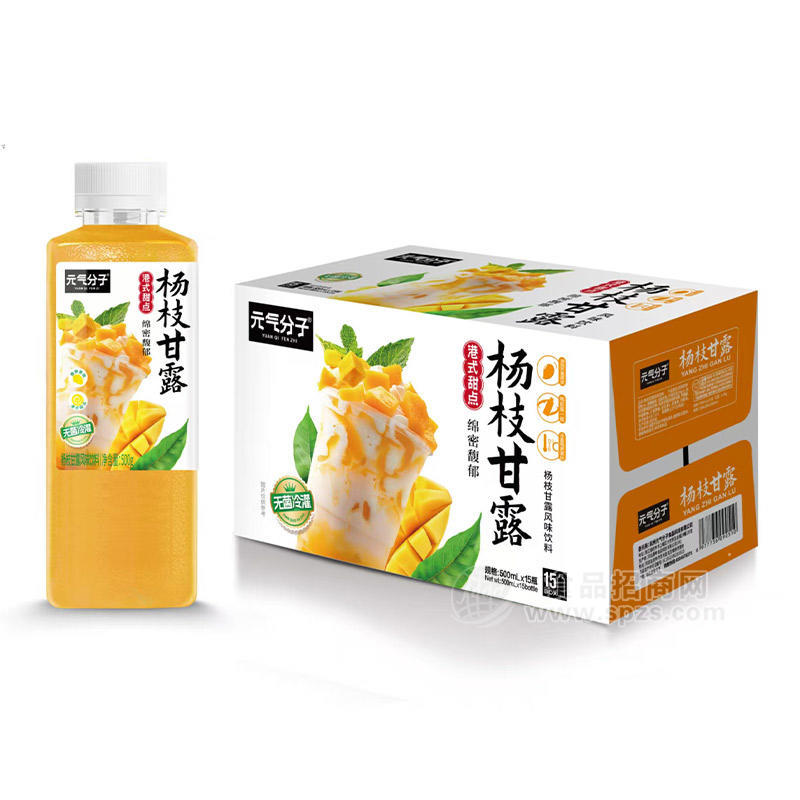 元气分子杨枝甘露风味饮料500mlx15瓶