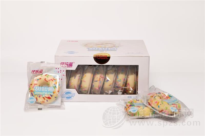 仟乐滋牛奶味甜甜圈休闲食品30g