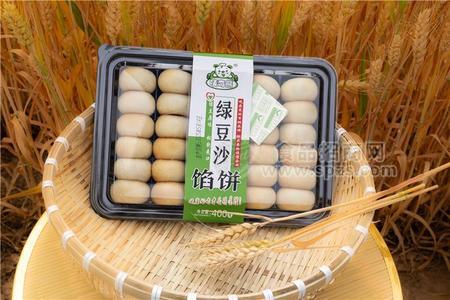 唛奇熊绿豆沙馅饼400g