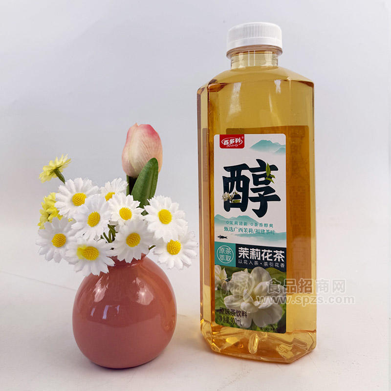 百多利茉莉花茶原味茶饮料900ml
