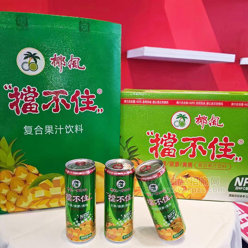 椰风挡不住复合果汁饮料
