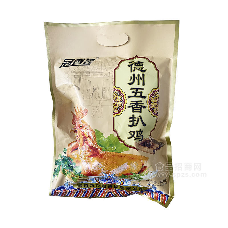 冠香莲德州五香扒鸡熟食制品600g 