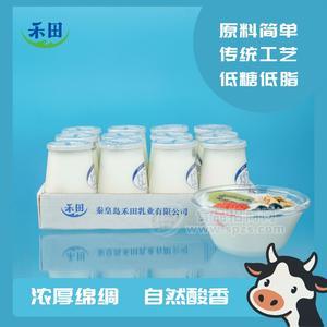 禾田北戴河老酸奶瓶装风味发酵乳180g*12瓶