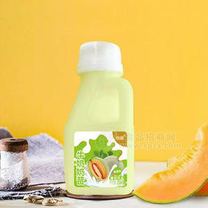 铨顺哈密瓜味牛奶奶昔酸奶饮品258ml