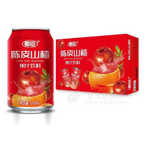 椰臣陈皮山楂果汁饮料310ml