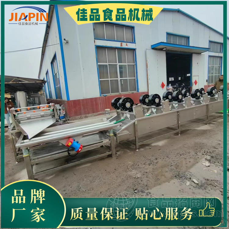 不锈钢气泡清洗机，全自动清洗风干线