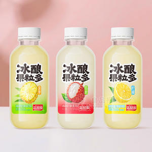 益和源冰酿多种口味复合果粒果汁饮料420ml