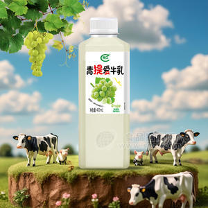 畅口青提爱牛乳乳酸菌饮品青提味