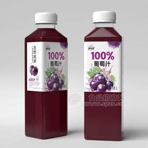 维他星100葡萄汁果汁饮料1L